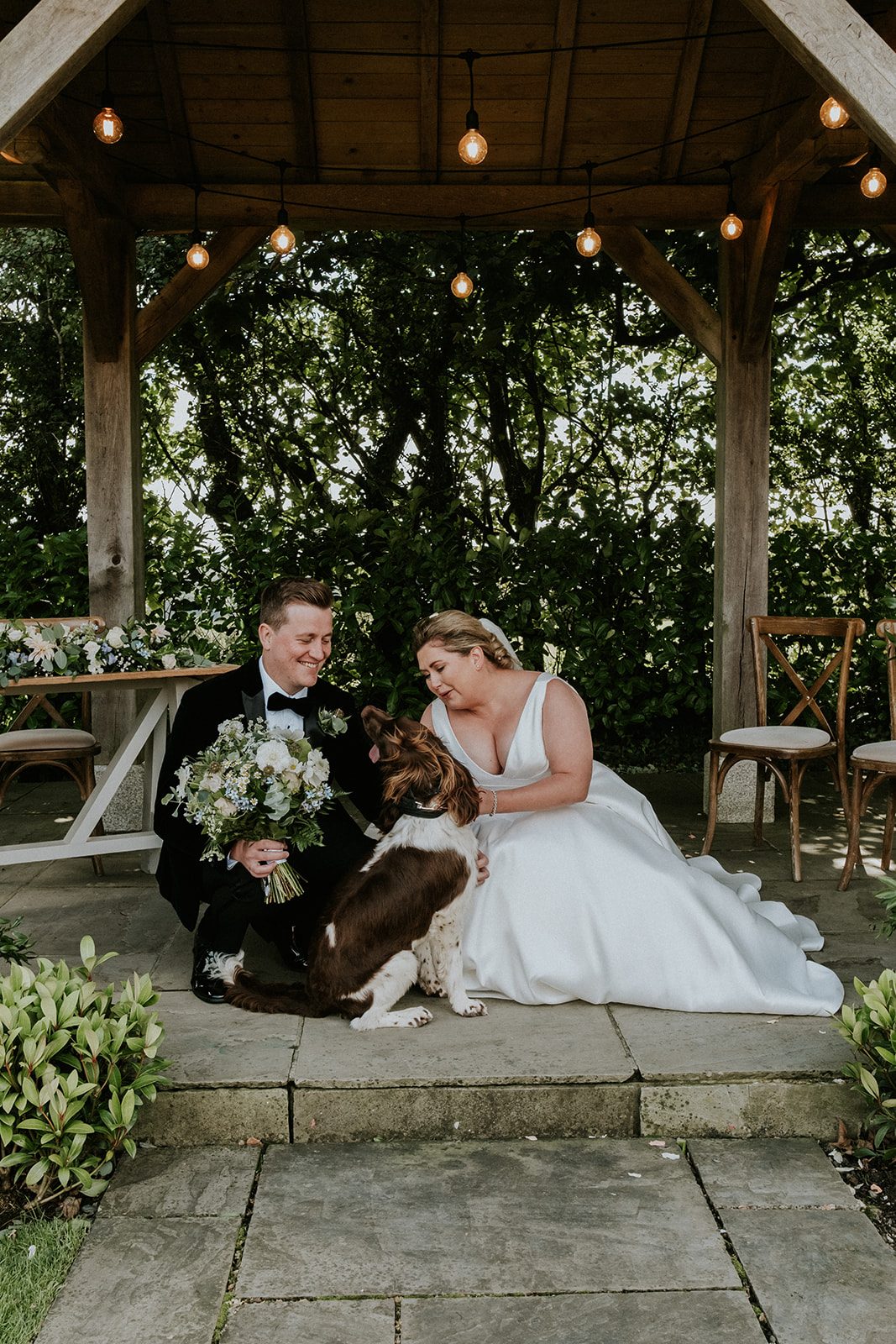 Amy & David · wedding portrait