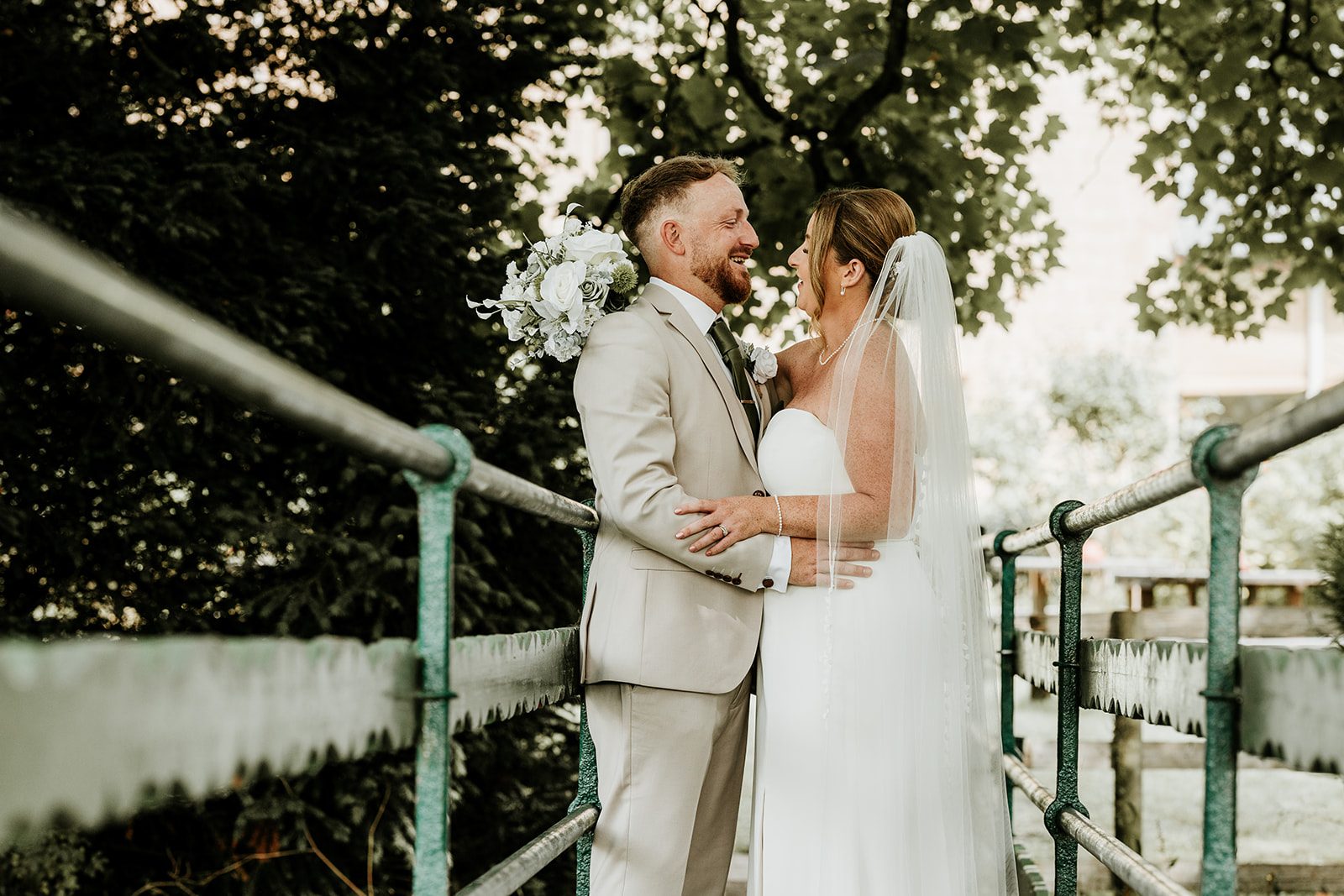 Amy & Josh · wedding portrait