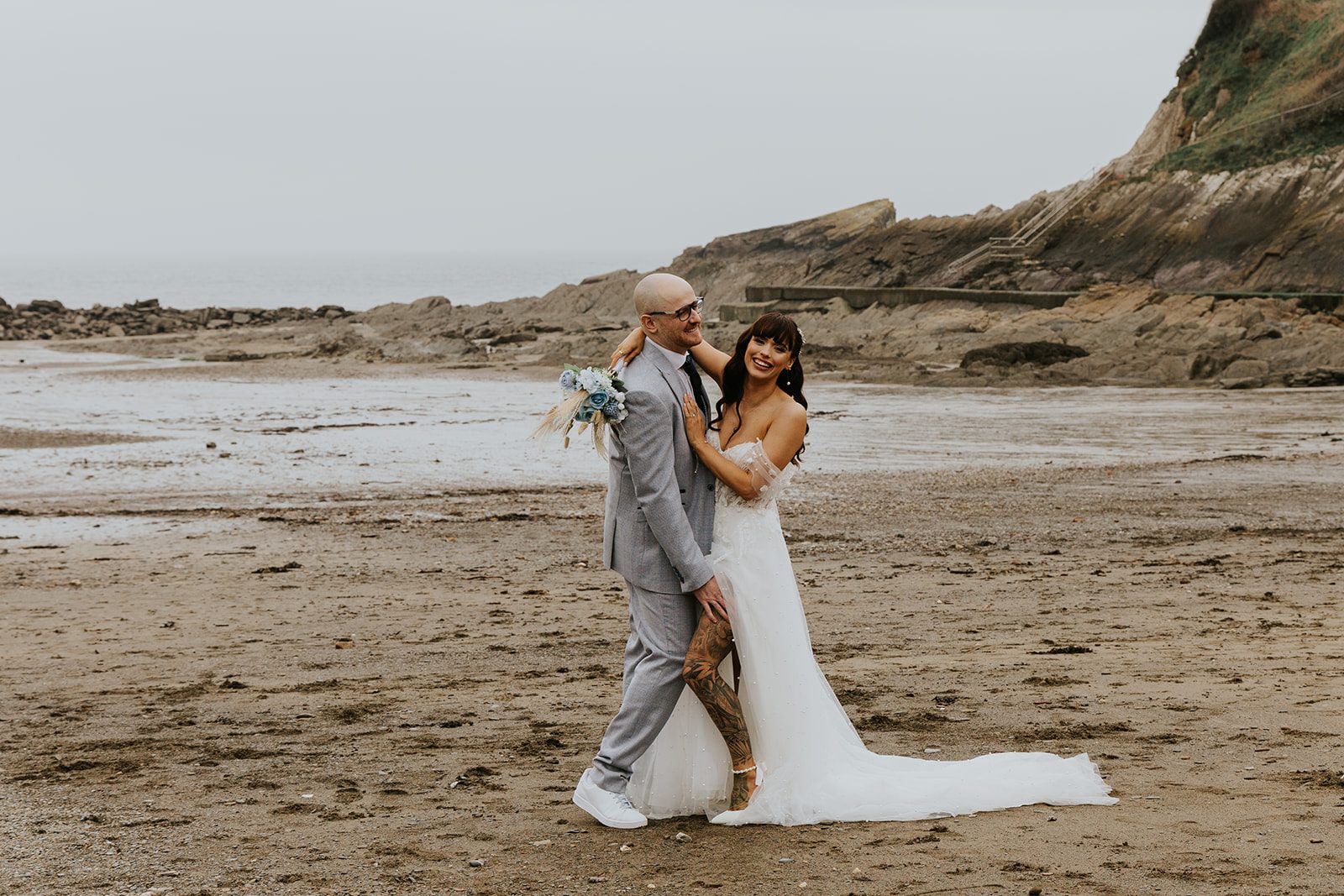 Danielle & Ryan · wedding portrait