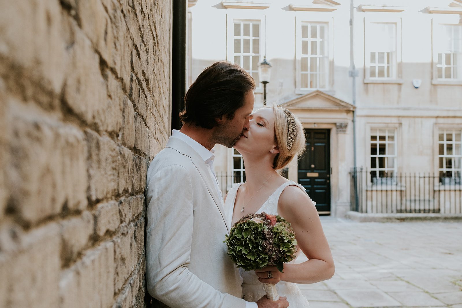 Mel and Justin together in Bath
