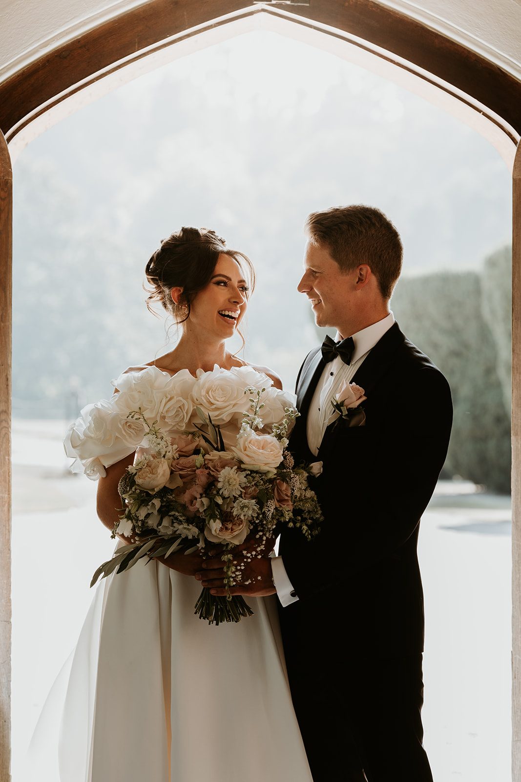 Phoebe & Byron · wedding portrait